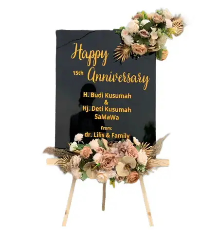 Papan Bunga Akrilik Pagerkasih